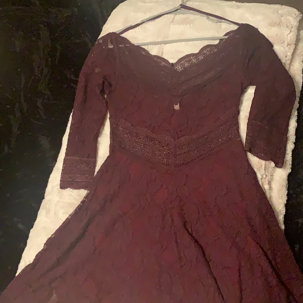 Free People, barely worn. No rips, snags.  Non smoking, pet free home